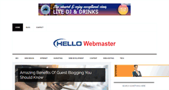 Desktop Screenshot of hellowebmaster.com