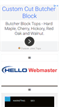 Mobile Screenshot of hellowebmaster.com